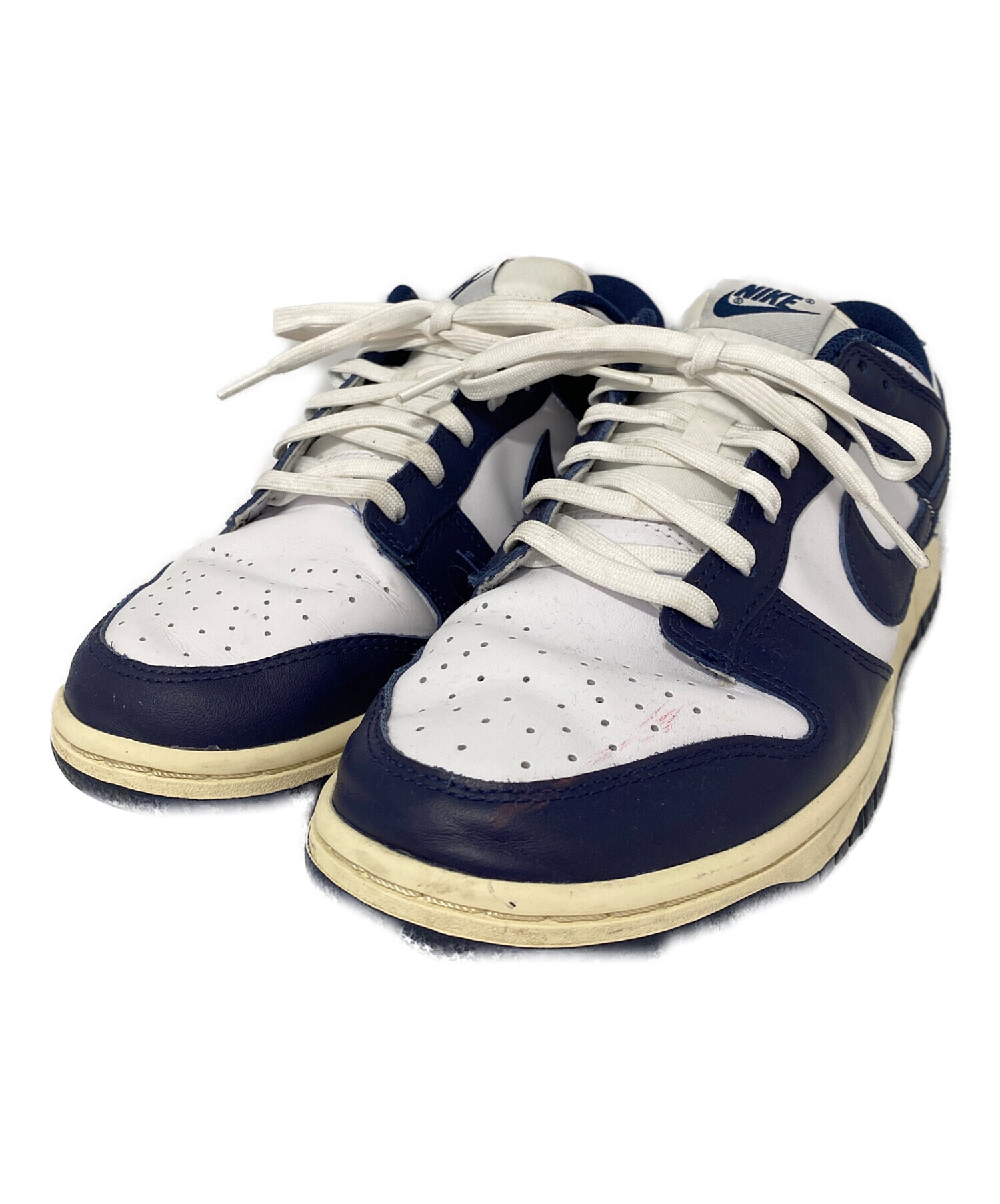 中古・古着通販】NIKE (ナイキ) Nike Dunk Low ネイビー×ホワイト 