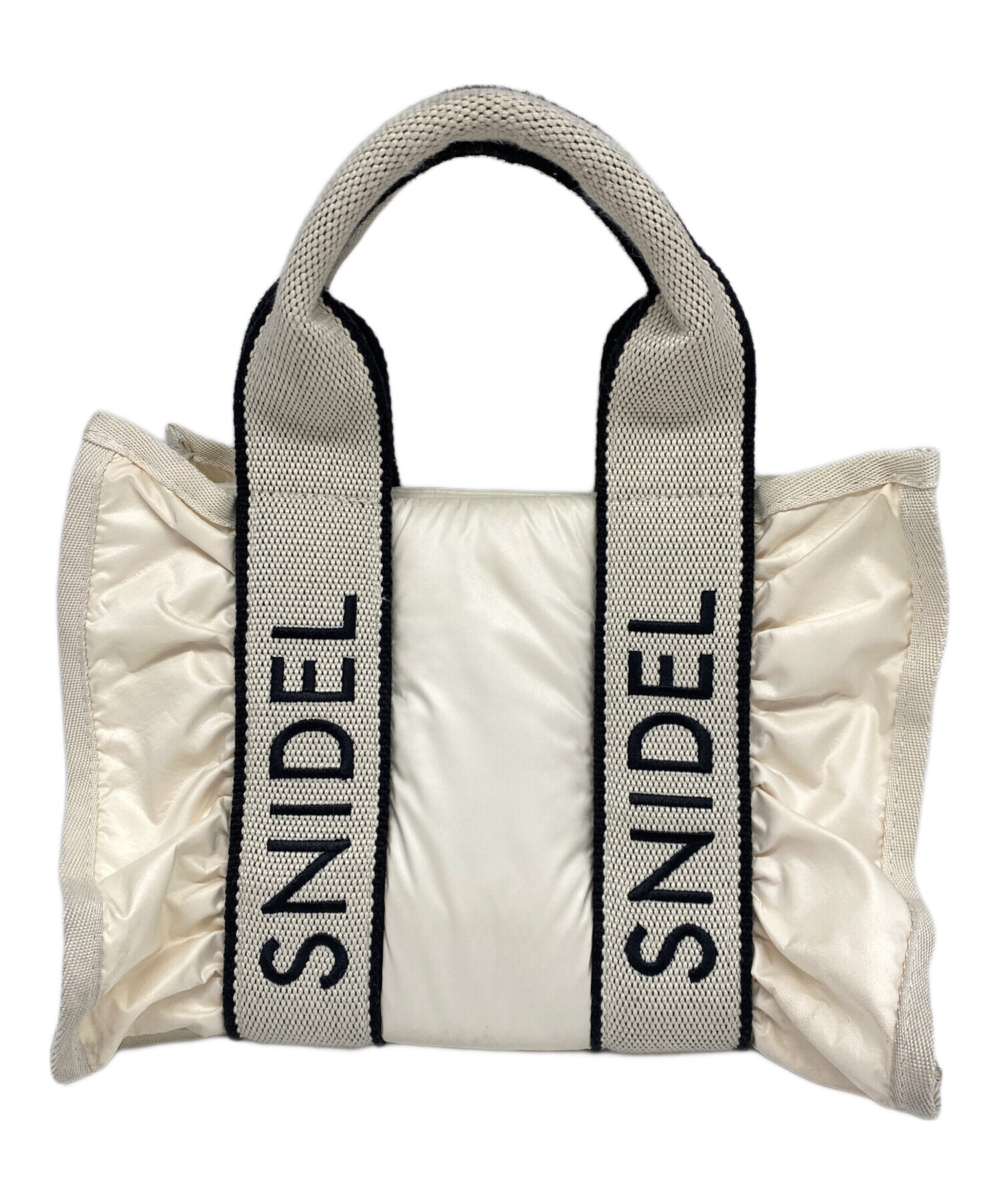 中古・古着通販】Snidel (スナイデル) フラッフィーフリルロゴバッグ
