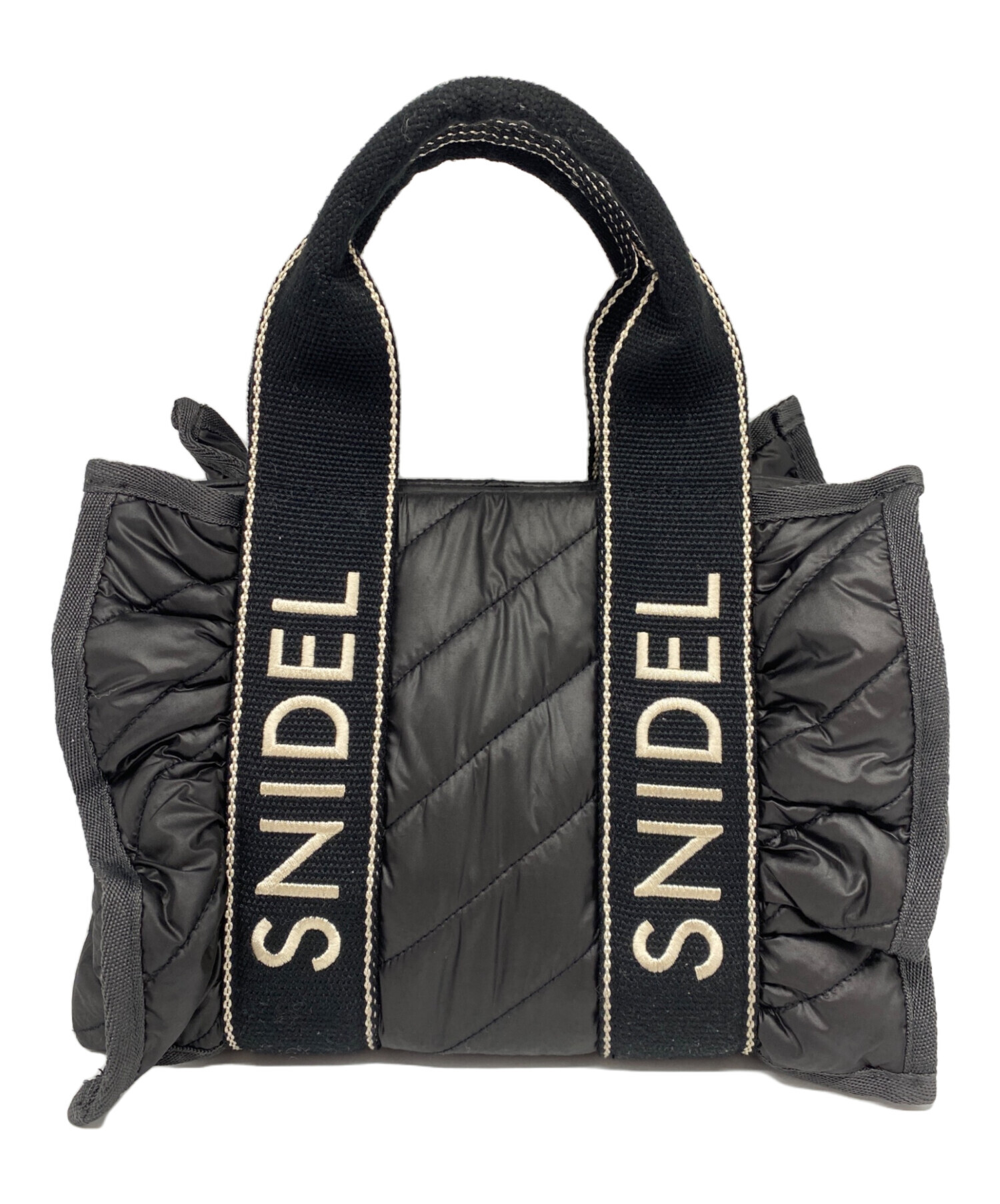 中古・古着通販】Snidel (スナイデル) フリルキルティングロゴバッグ