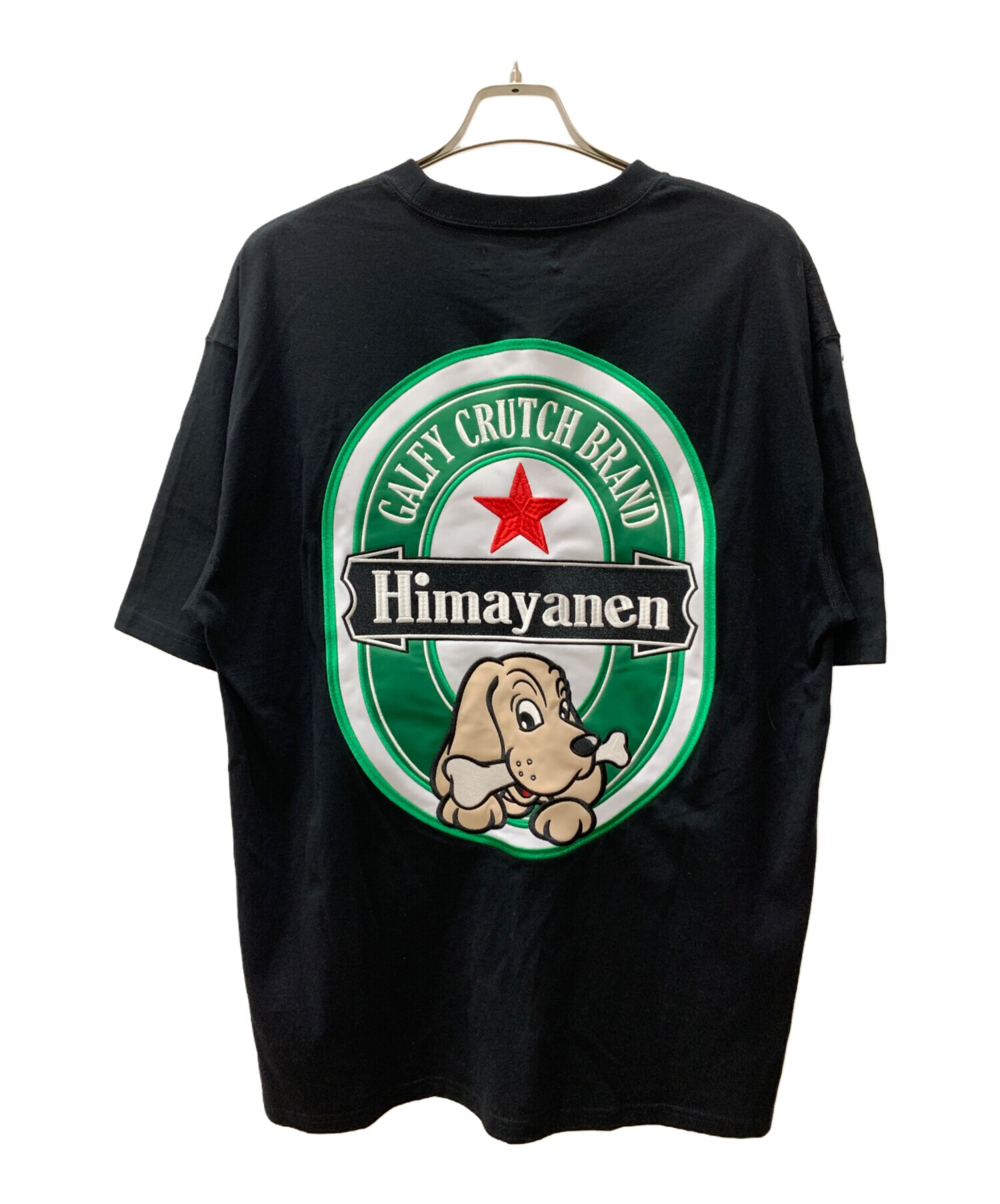 中古・古着通販】GALFY (ガルフィー) Tシャツ ブラック サイズ:中型犬 