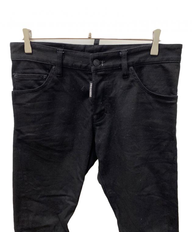 DAQUARED2黒 中古・古着通販】DSQUARED2 (ディースクエアード) デニムパンツ