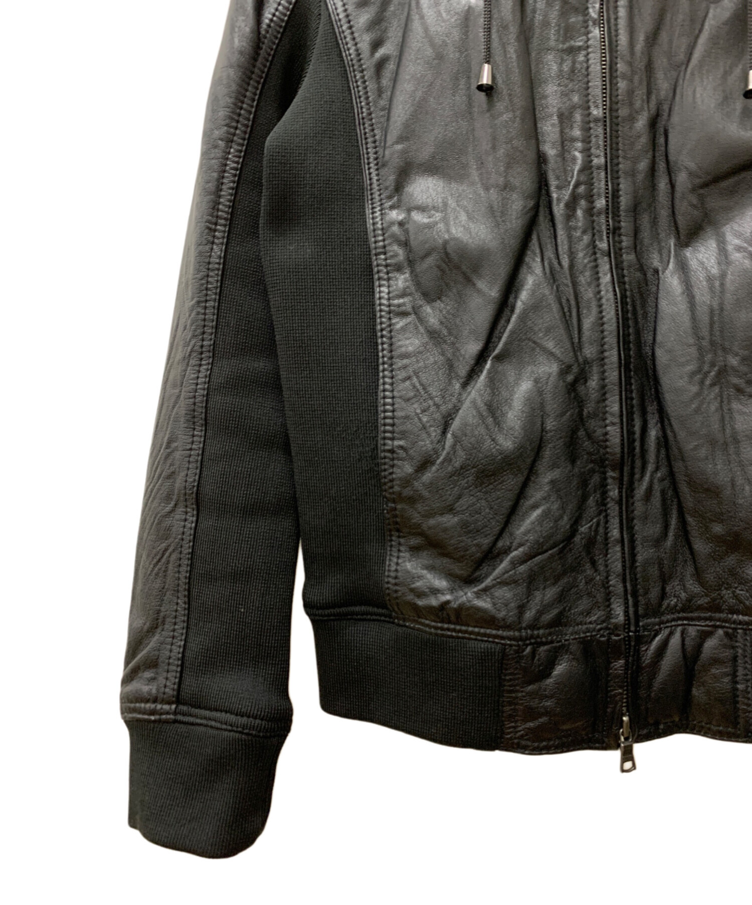 中古・古着通販】MORGAN HOMME (モルガンオム) レザージャケット
