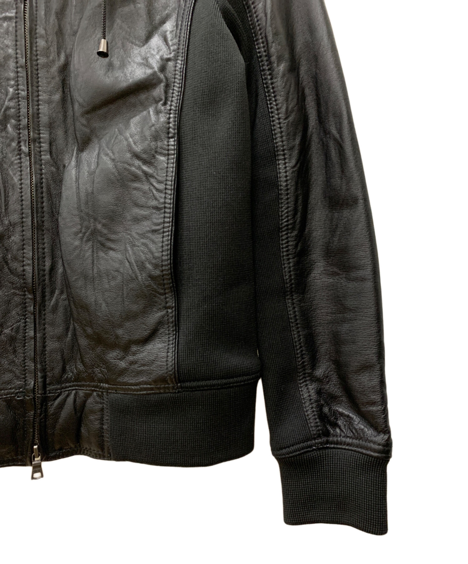 中古・古着通販】MORGAN HOMME (モルガンオム) レザージャケット