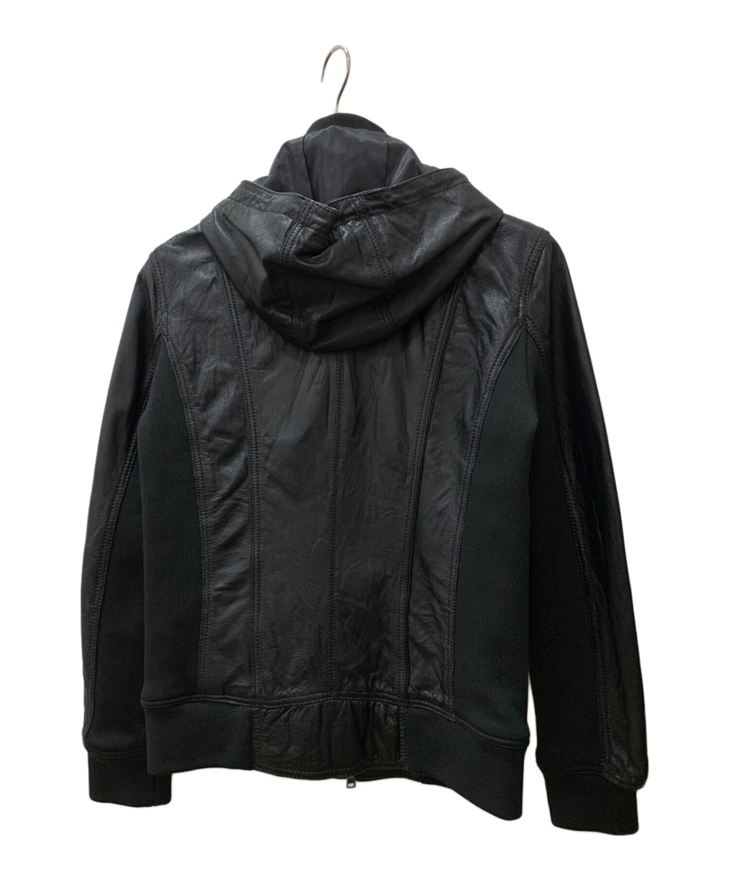 【未使用品】モルガン Morgan リアルレザージャケット 本革 中古・古着通販】MORGAN HOMME (モルガンオム) レザージャケット