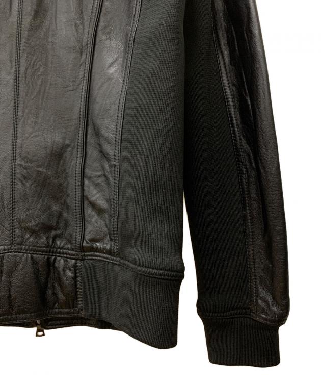 中古・古着通販】MORGAN HOMME (モルガンオム) レザージャケット 中古・古着通販】MORGAN HOMME (モルガンオム) レザージャケット
