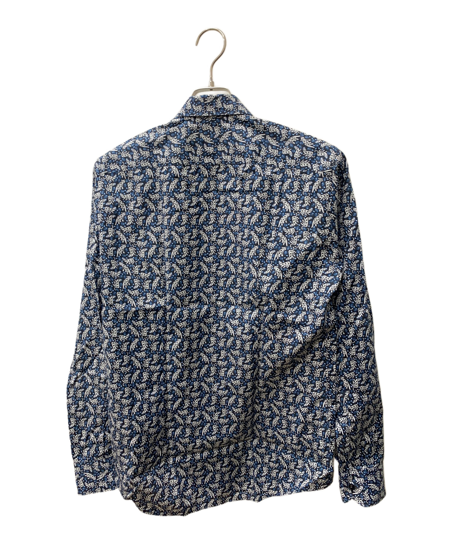 中古・古着通販】FENDI (フェンディ) 長袖シャツ ブルー サイズ:38