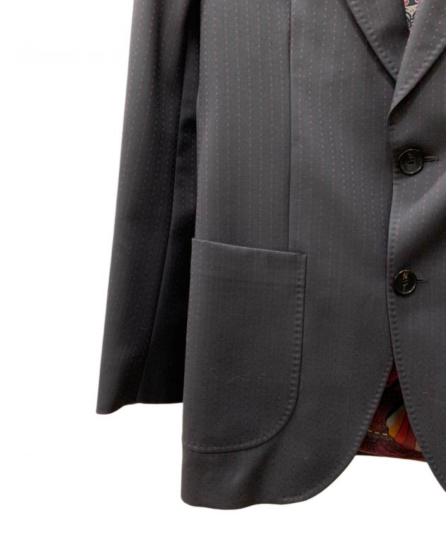 中古・古着通販】ETRO (エトロ) セットアップスーツ ブラック サイズ