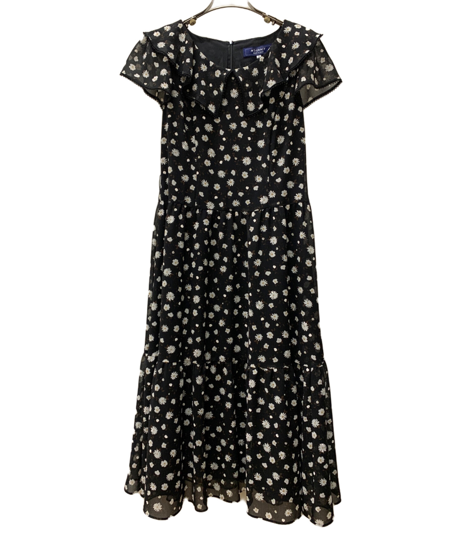 も*迎様 M's Gracy ノースリーブワンピース 40 中古・古着通販】M'S GRACY (エムズグレイシー) ノースリーブ