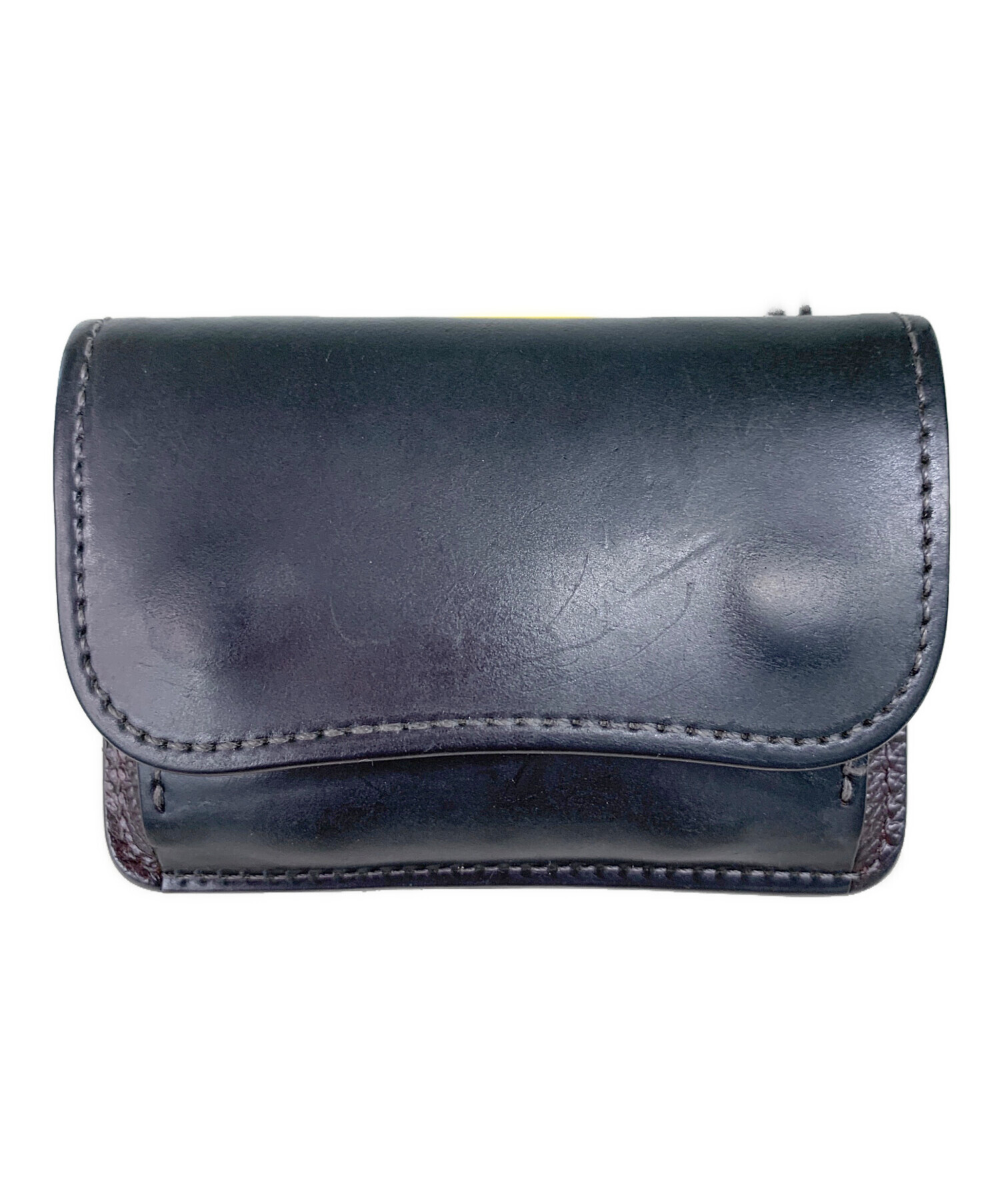 ワイルドスワンズ　アイレット　ネイビー　付属品なし 中古・古着通販】WILDSWANS (ワイルドスワンズ) コンパクトウォレット