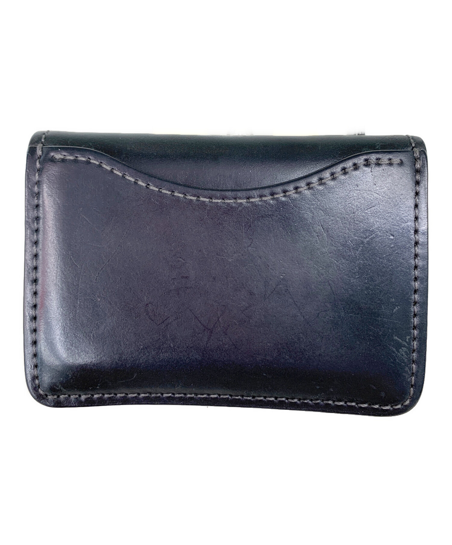 ワイルドスワンズ　アイレット　ネイビー　付属品なし 中古・古着通販】WILDSWANS (ワイルドスワンズ) コンパクトウォレット
