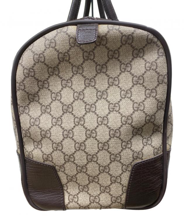 中古・古着通販】GUCCI (グッチ) ボストンバッグ ベージュ×ブラウン