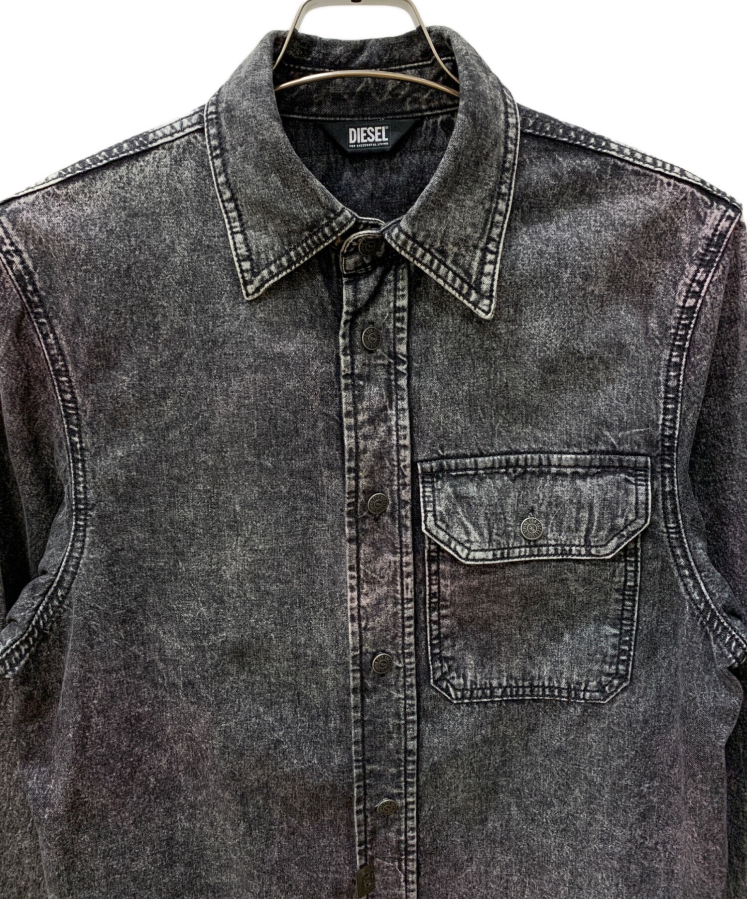 DIESEL カバーオールジャケットＬsize Coverall Jacket 16.5 oz. Selvedge Denim | Tellason