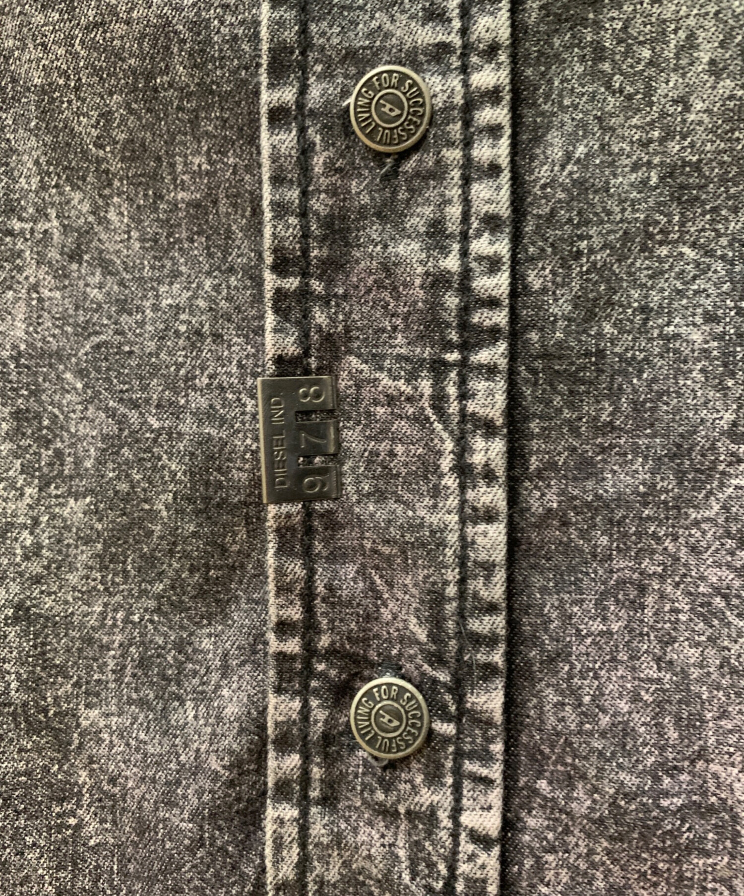 中古・古着通販】DIESEL (ディーゼル) カバーオール グレー サイズ:XS