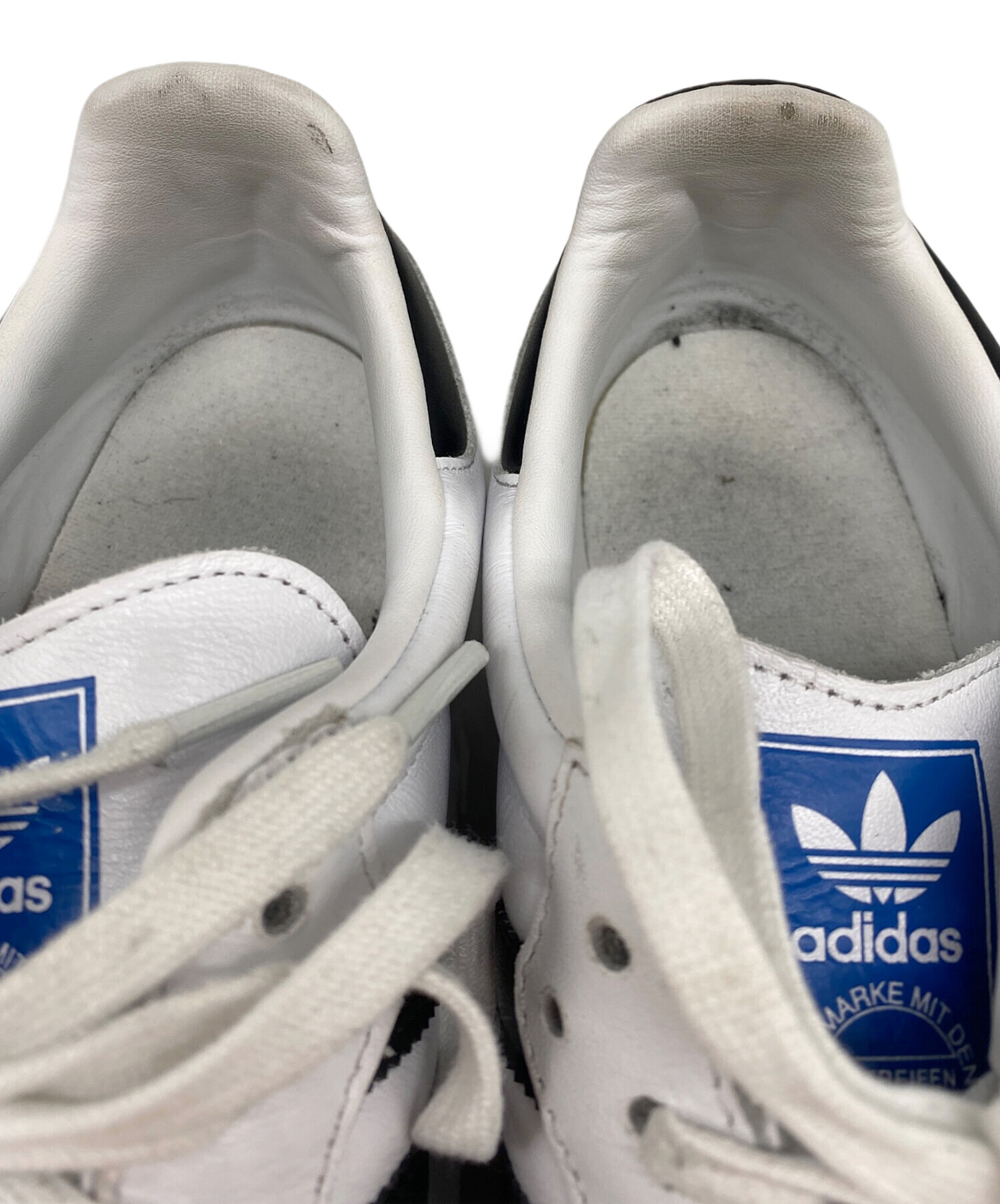 中古・古着通販】adidas (アディダス) Samba ホワイト×ブラック サイズ 