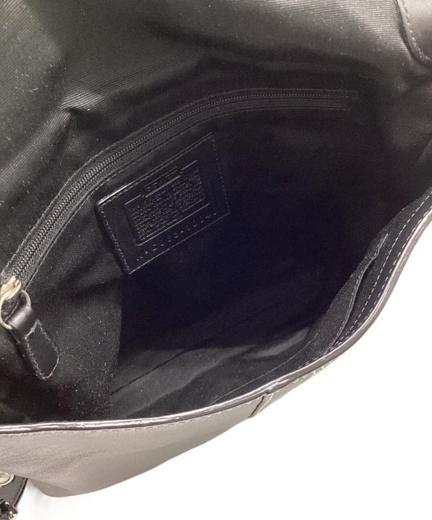 中古・古着通販】COACH (コーチ) メッセンジャーバッグ ブラック
