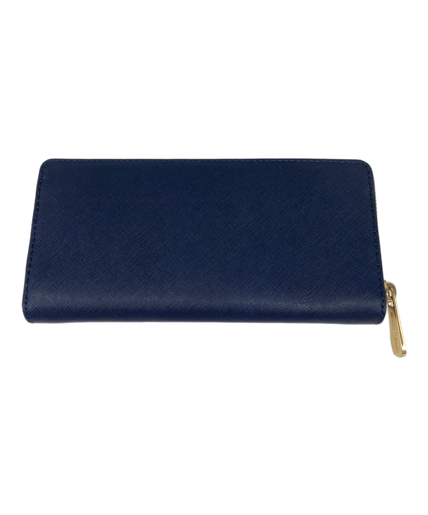 中古・古着通販】MICHAEL KORS (マイケル・コース) 長財布 ネイビー