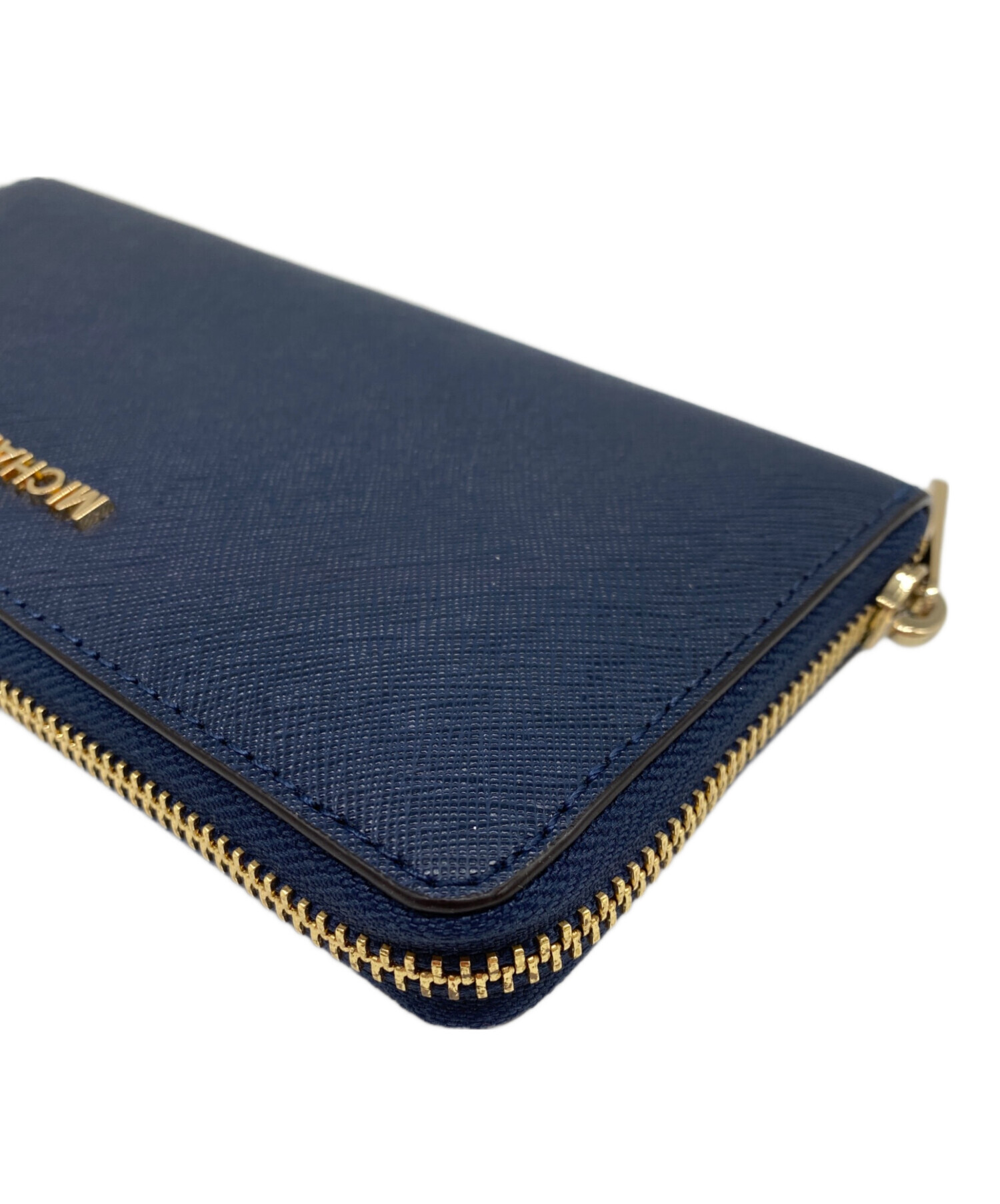 中古・古着通販】MICHAEL KORS (マイケル・コース) 長財布 ネイビー