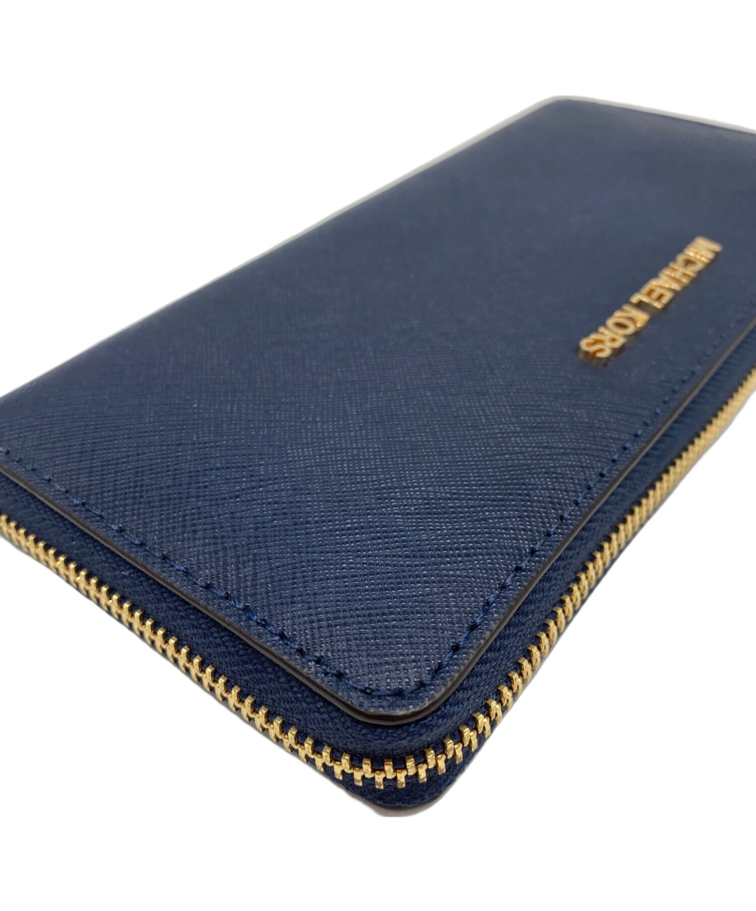 中古・古着通販】MICHAEL KORS (マイケル・コース) 長財布 ネイビー
