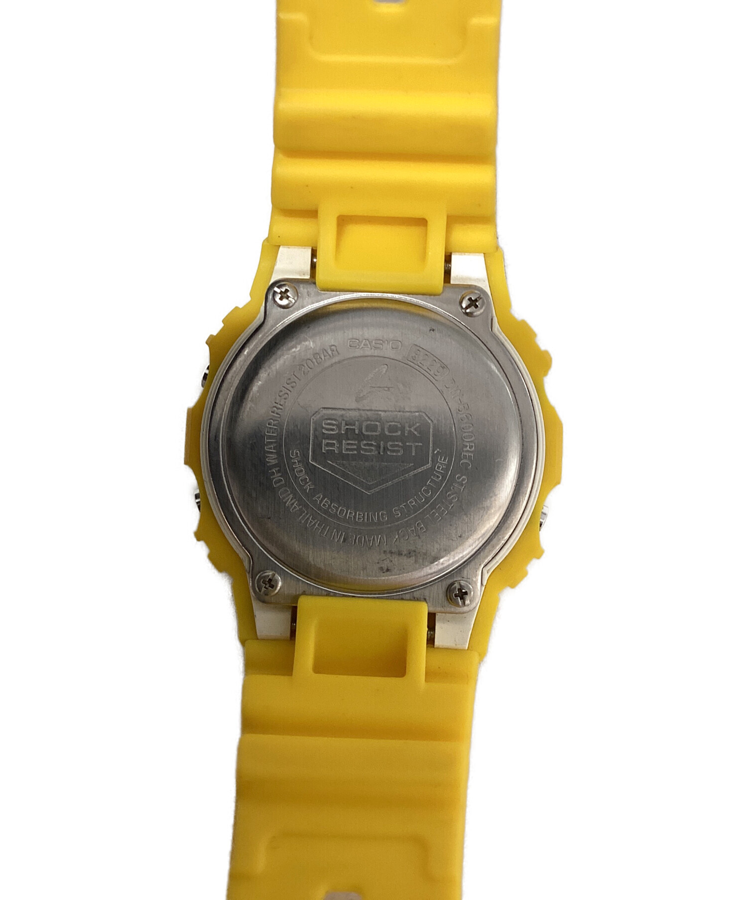 【中古品】G-SHOCK CASIO イエロー　腕時計 中古・古着通販】CASIO (カシオ) G-SHOCK リバイバルモデル イエロー