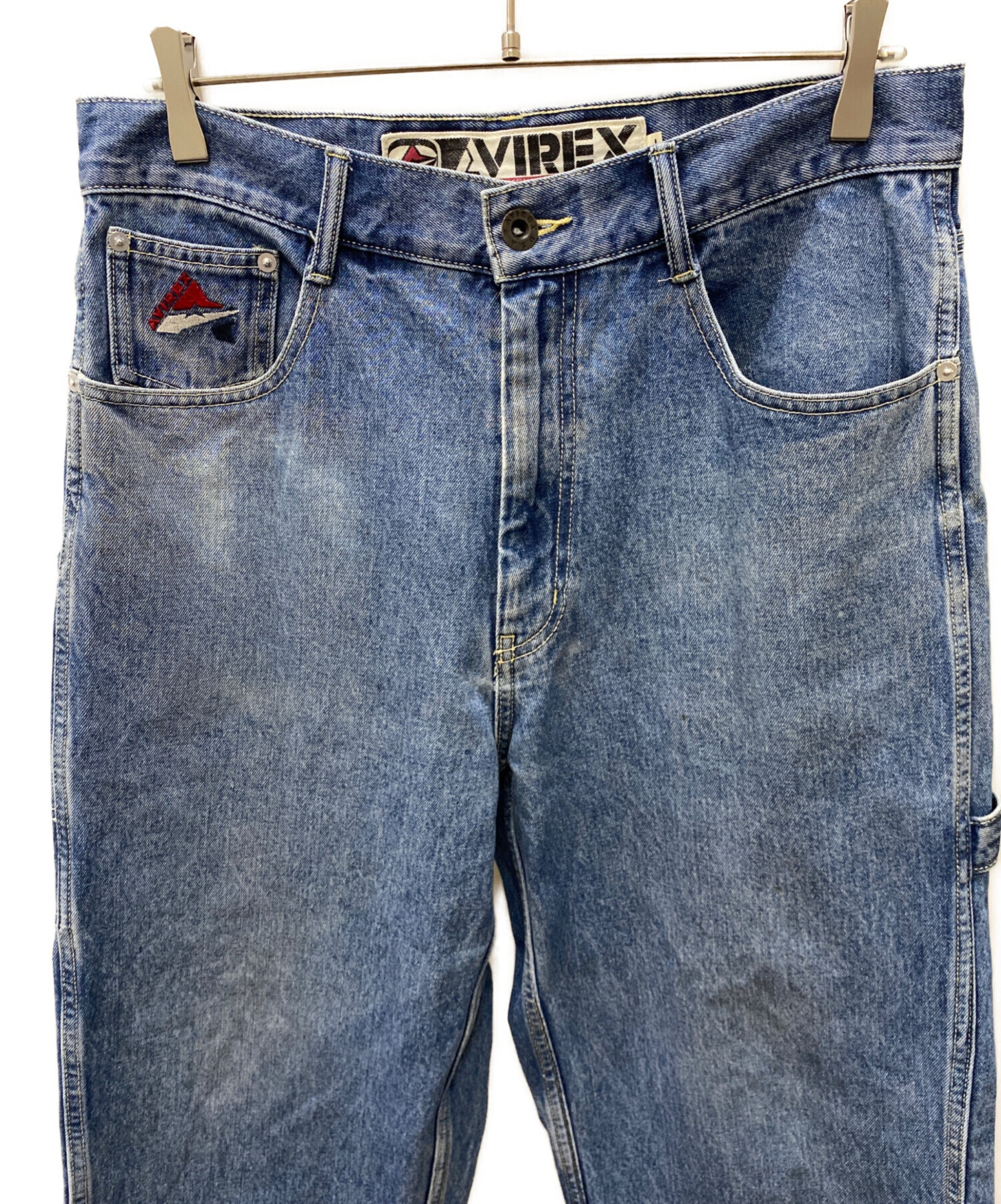 中古・古着通販】AVIREX (アヴィレックス) ペインターデニムパンツ