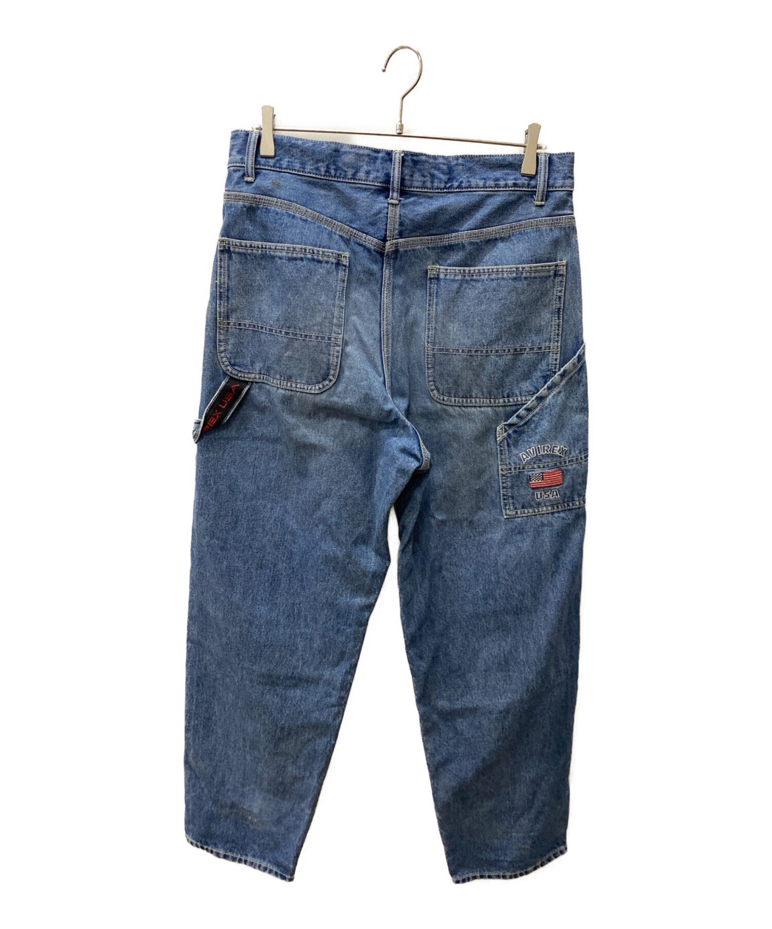中古・古着通販】AVIREX (アヴィレックス) ペインターデニムパンツ