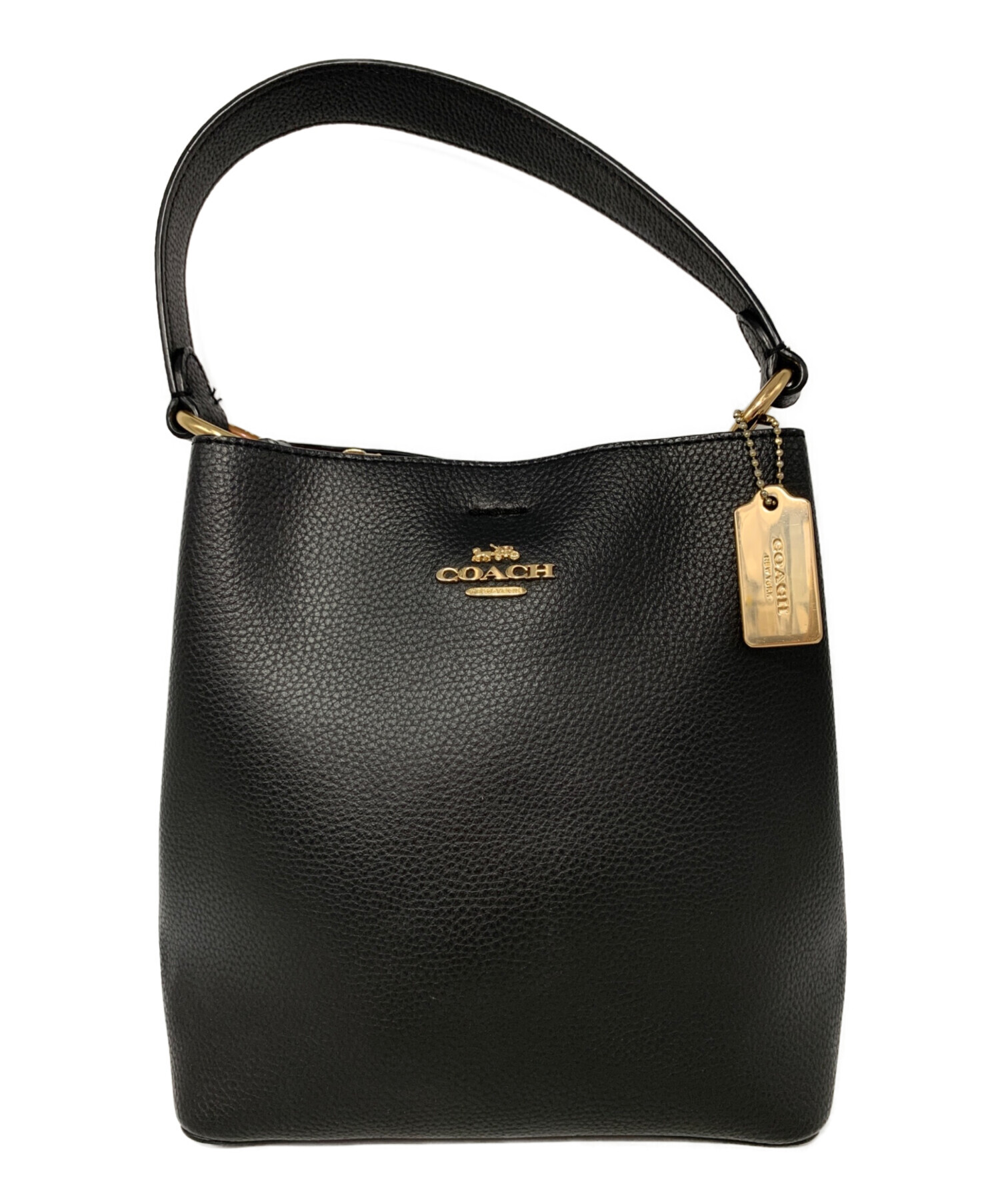 中古・古着通販】COACH (コーチ) ハンドバッグ ブラック｜ブランド