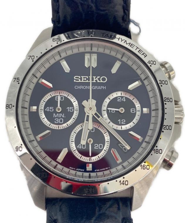 中古・古着通販】SEIKO (セイコー) クロノグラフ 腕時計 ネイビー