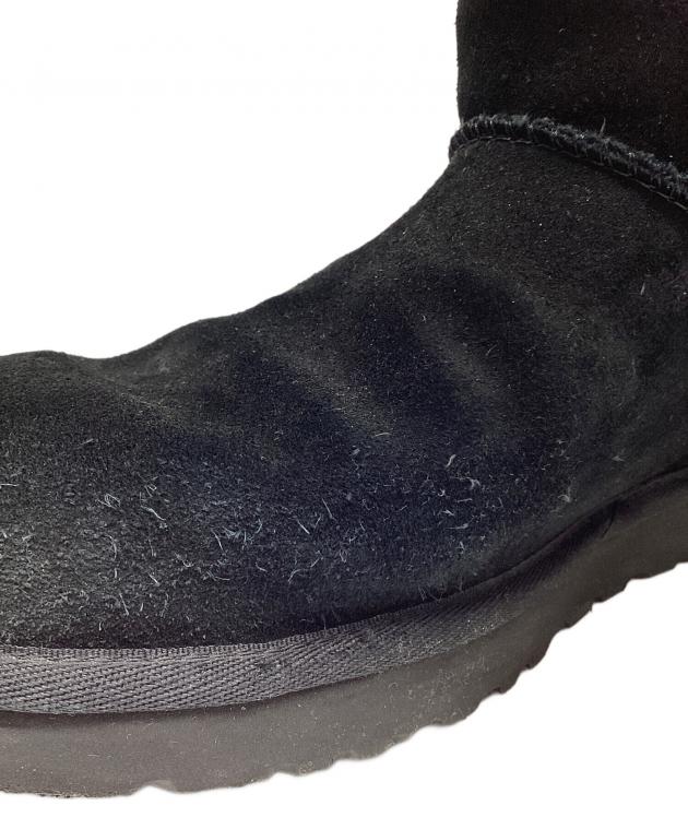 中古・古着通販】UGG (アグ) ムートンブーツ ブラック サイズ:27cm