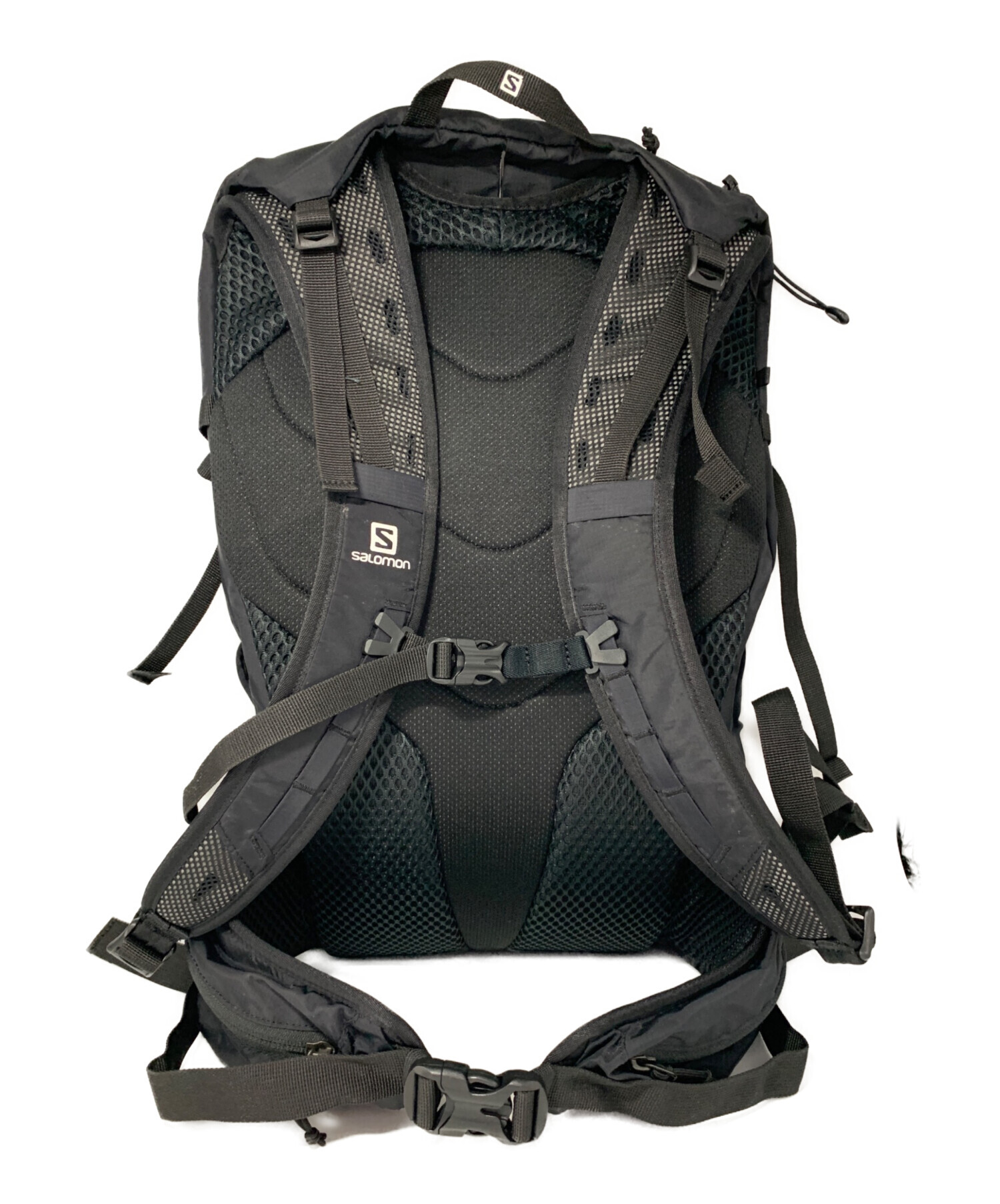 SALOMON ブラック リュック 未使用タグ付き 中古・古着通販】SALOMON (サロモン) リュック ブラック｜ブランド