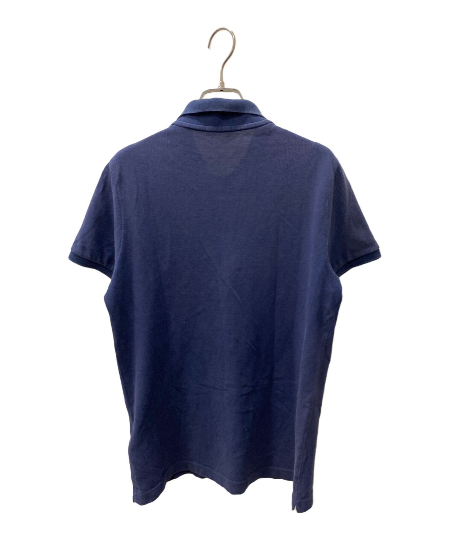 中古・古着通販】MONCLER (モンクレール) ポロシャツ ネイビー サイズ