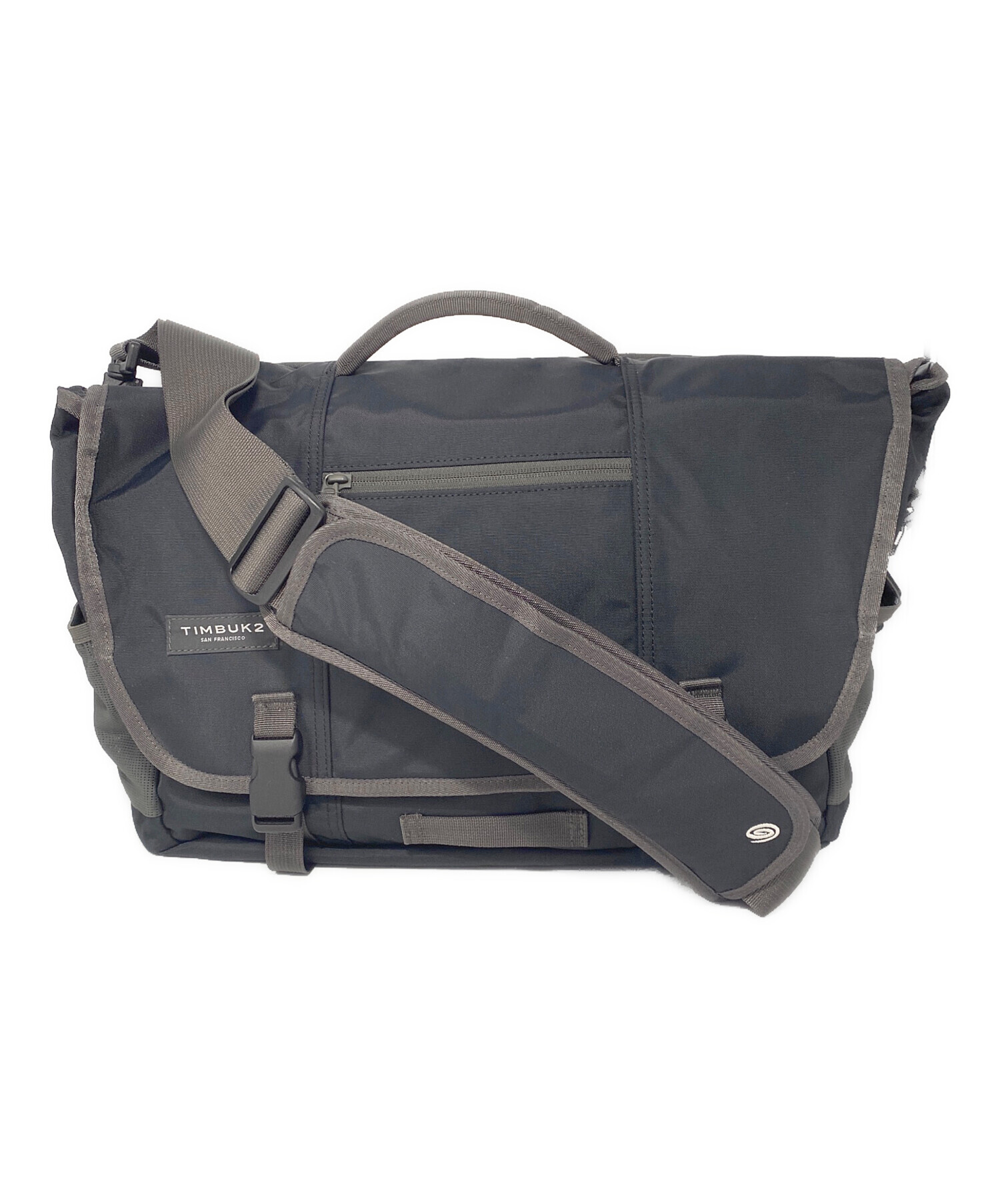 TIMBUK2 メッセンジャーバッグ グレー/ブラック 中古・古着通販】TIMBUK2 (ティンバックツー) メッセンジャーバッグ
