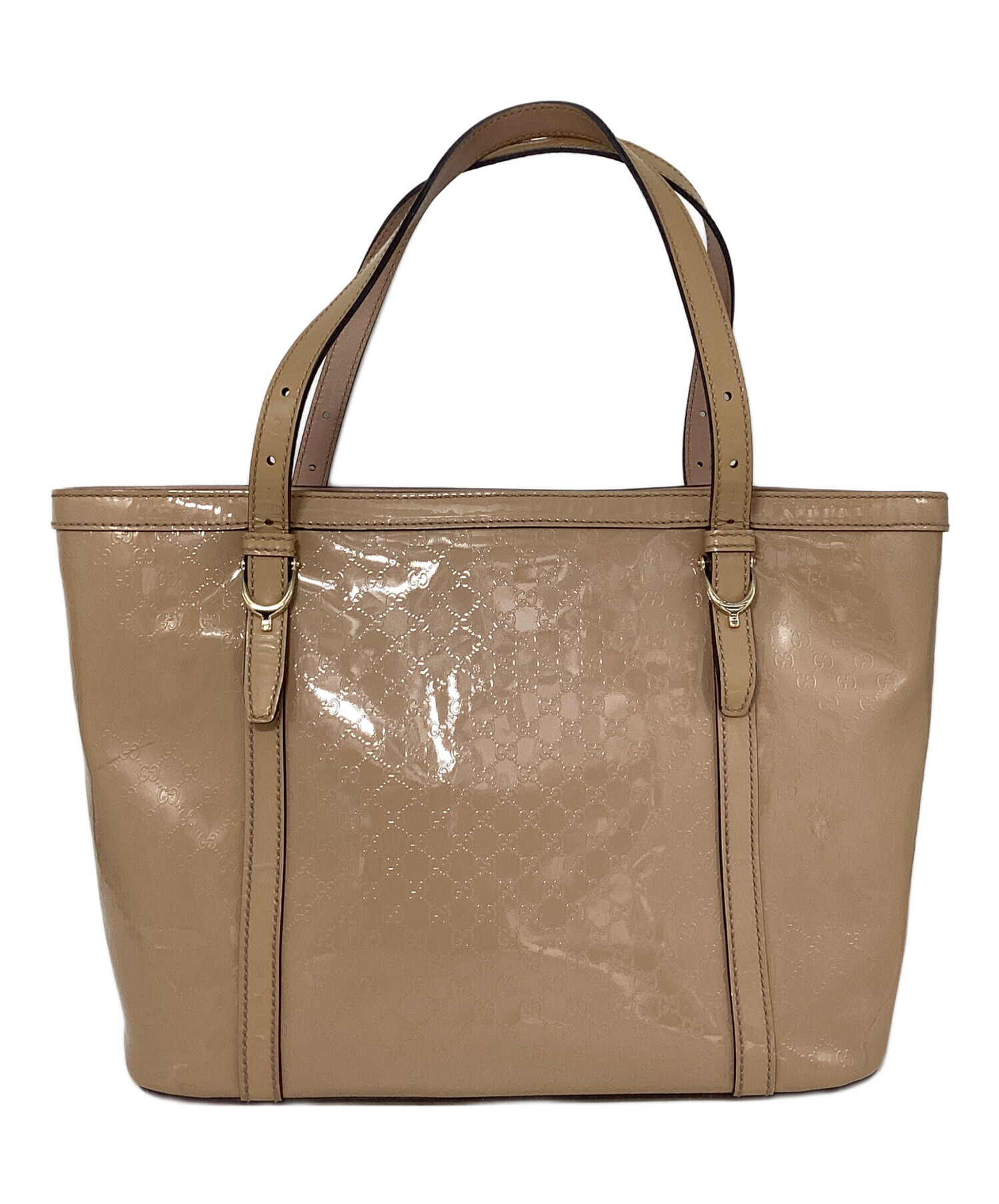 中古・古着通販】GUCCI (グッチ) エナメルトートバッグ｜ブランド