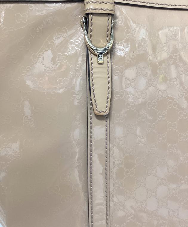 中古・古着通販】GUCCI (グッチ) エナメルトートバッグ｜ブランド