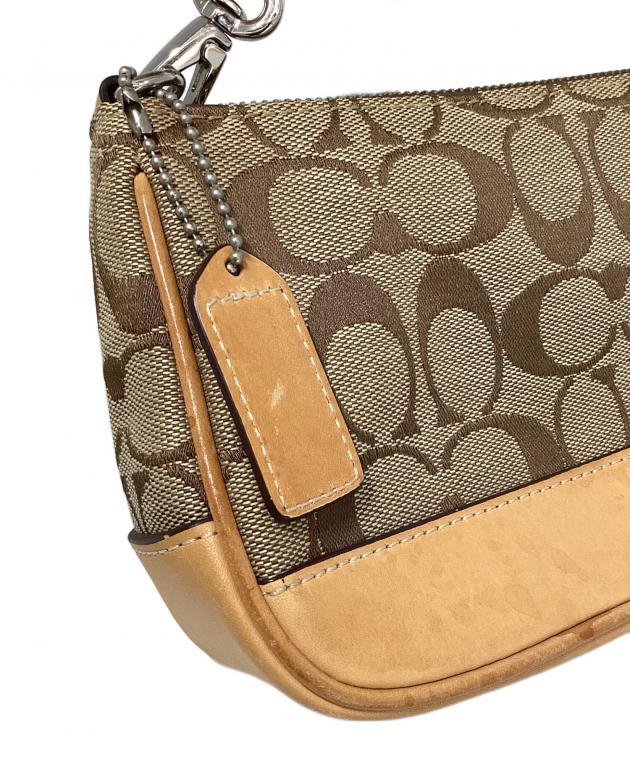 中古・古着通販】COACH (コーチ) シグネチャー ショルダーポーチ