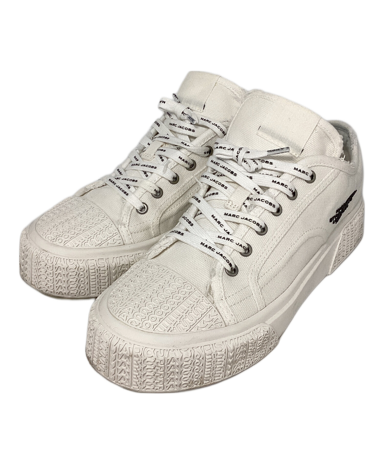 THE JOGGER MARC JACOBS ホワイトスニーカー 35 中古・古着通販】MARC JACOBS (マークジェイコブス) MARC JACOBS