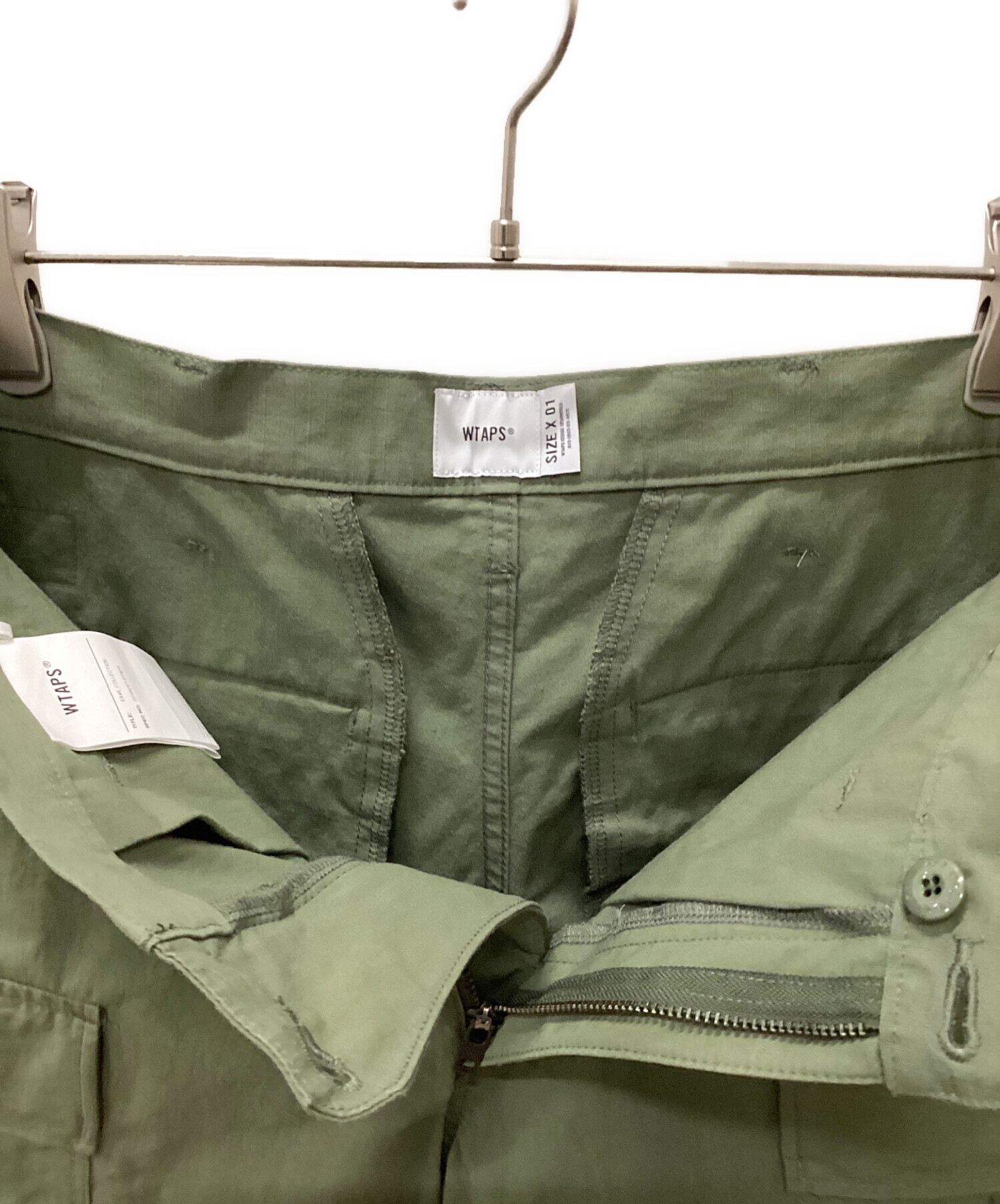 中古・古着通販】WTAPS (ダブルタップス) Nyco. Ripstop グリーン