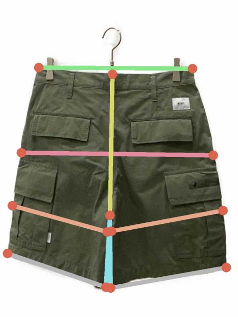中古・古着通販】WTAPS (ダブルタップス) Nyco. Ripstop グリーン