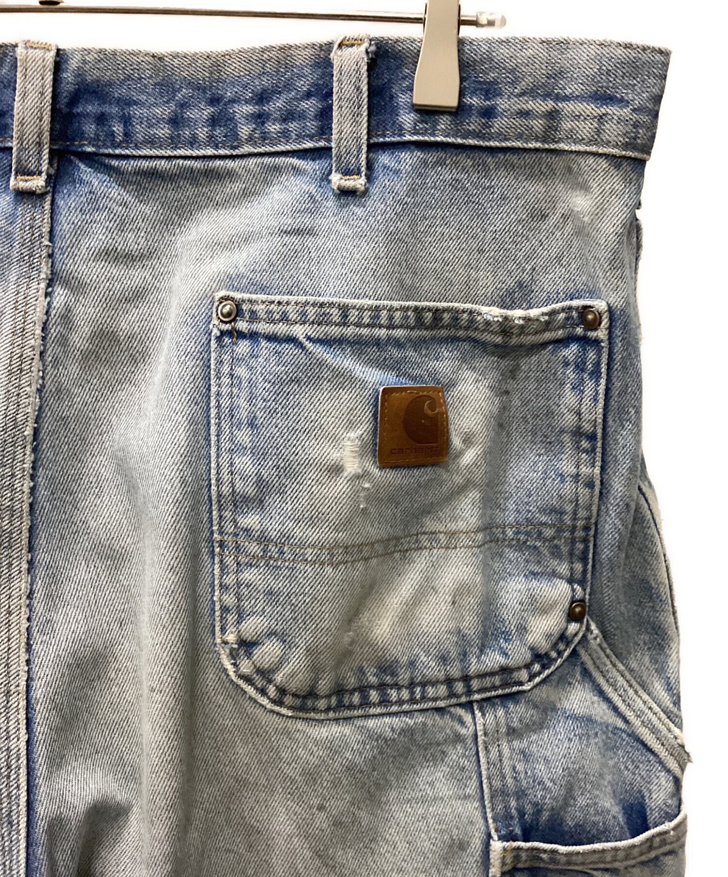 中古・古着通販】CarHartt (カーハート) ダブルニーデニムパンツ