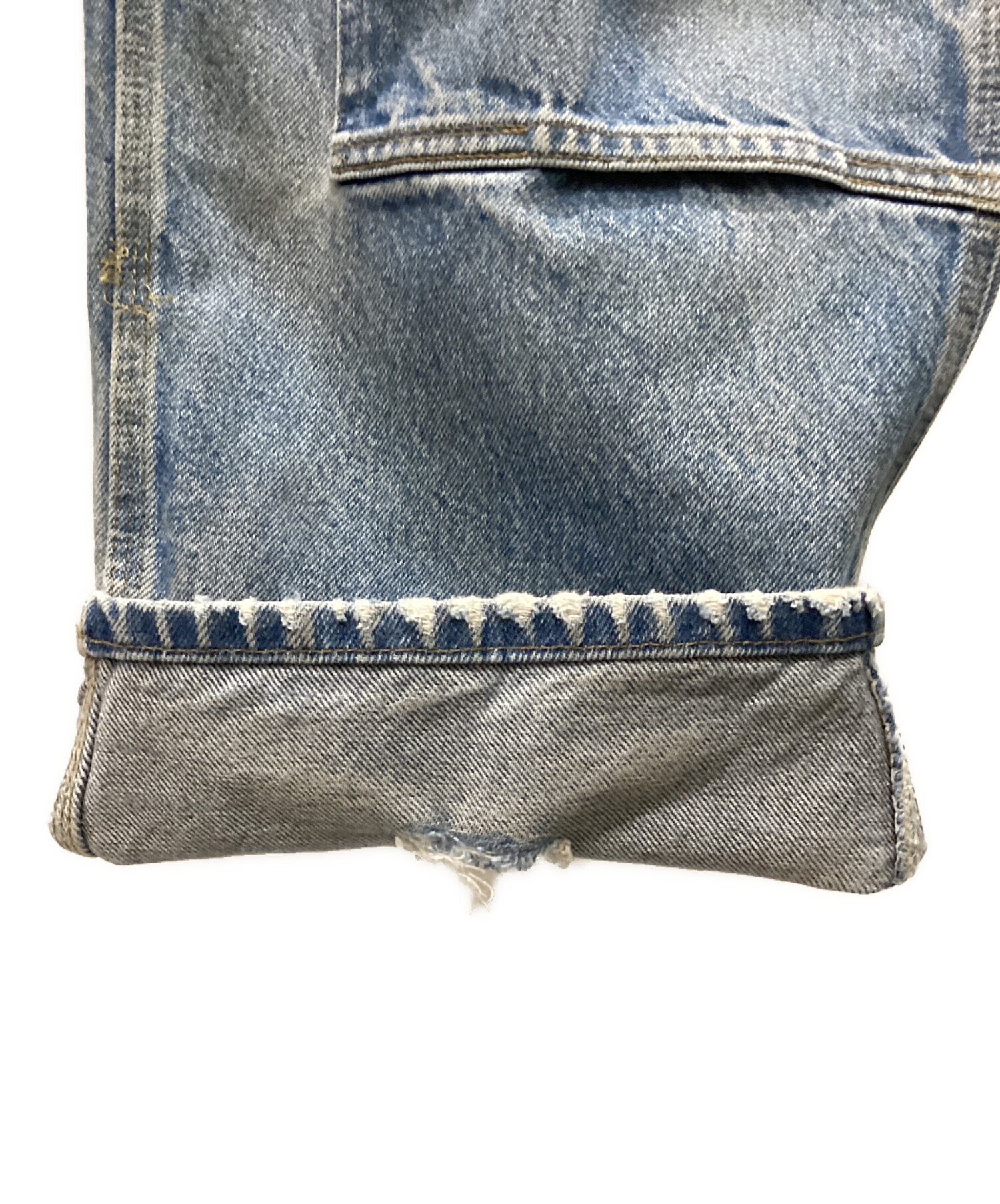 中古・古着通販】CarHartt (カーハート) ダブルニーデニムパンツ