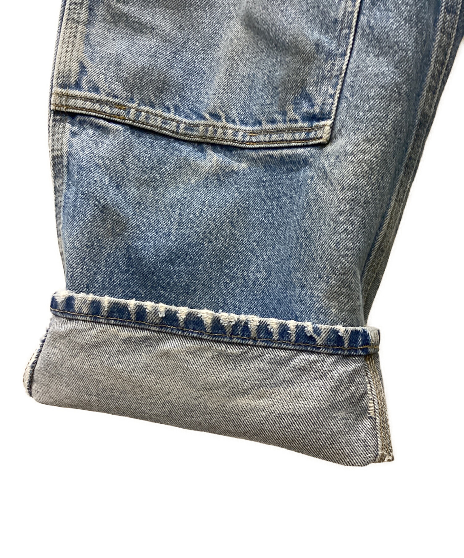 中古・古着通販】CarHartt (カーハート) ダブルニーデニムパンツ