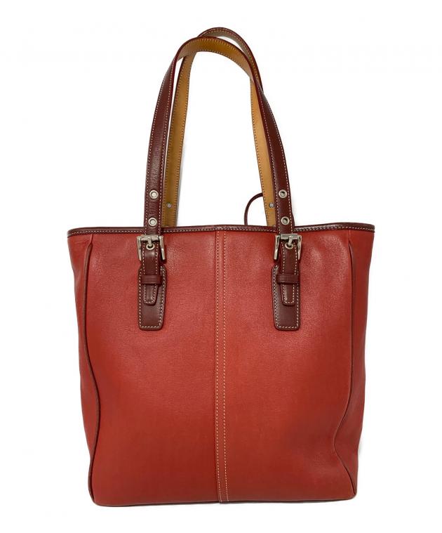 あ*ち様 COACH トートバッグ レッド レザー6月16日まで出品　最終価格 あ*ち様 COACH トートバッグ レッド レザー6月16日まで出品 最終価格