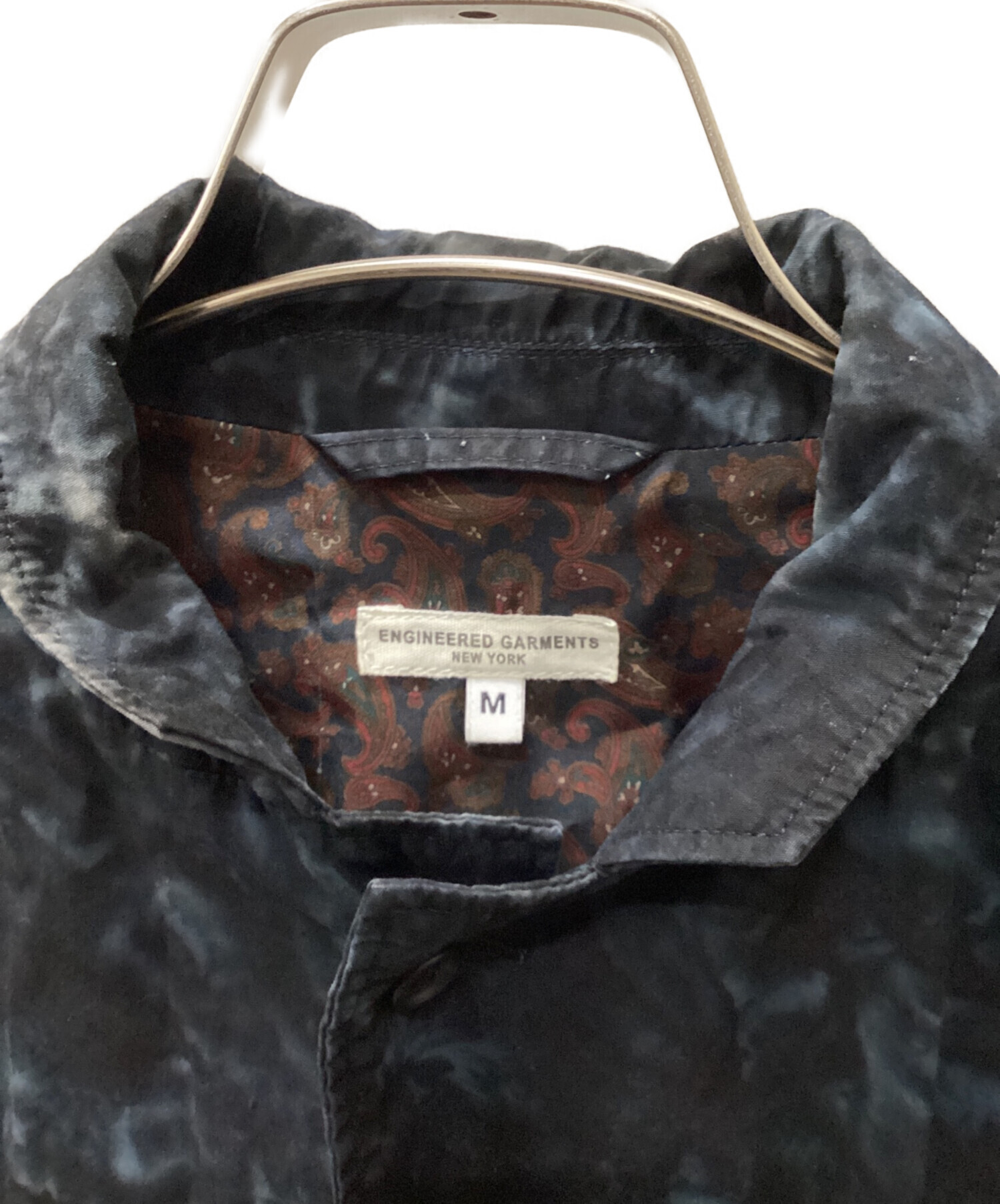 Engineered Garments ベイカージャケット M アンカープリント 中古・古着通販】Engineered Garments (エンジニアド ガーメンツ