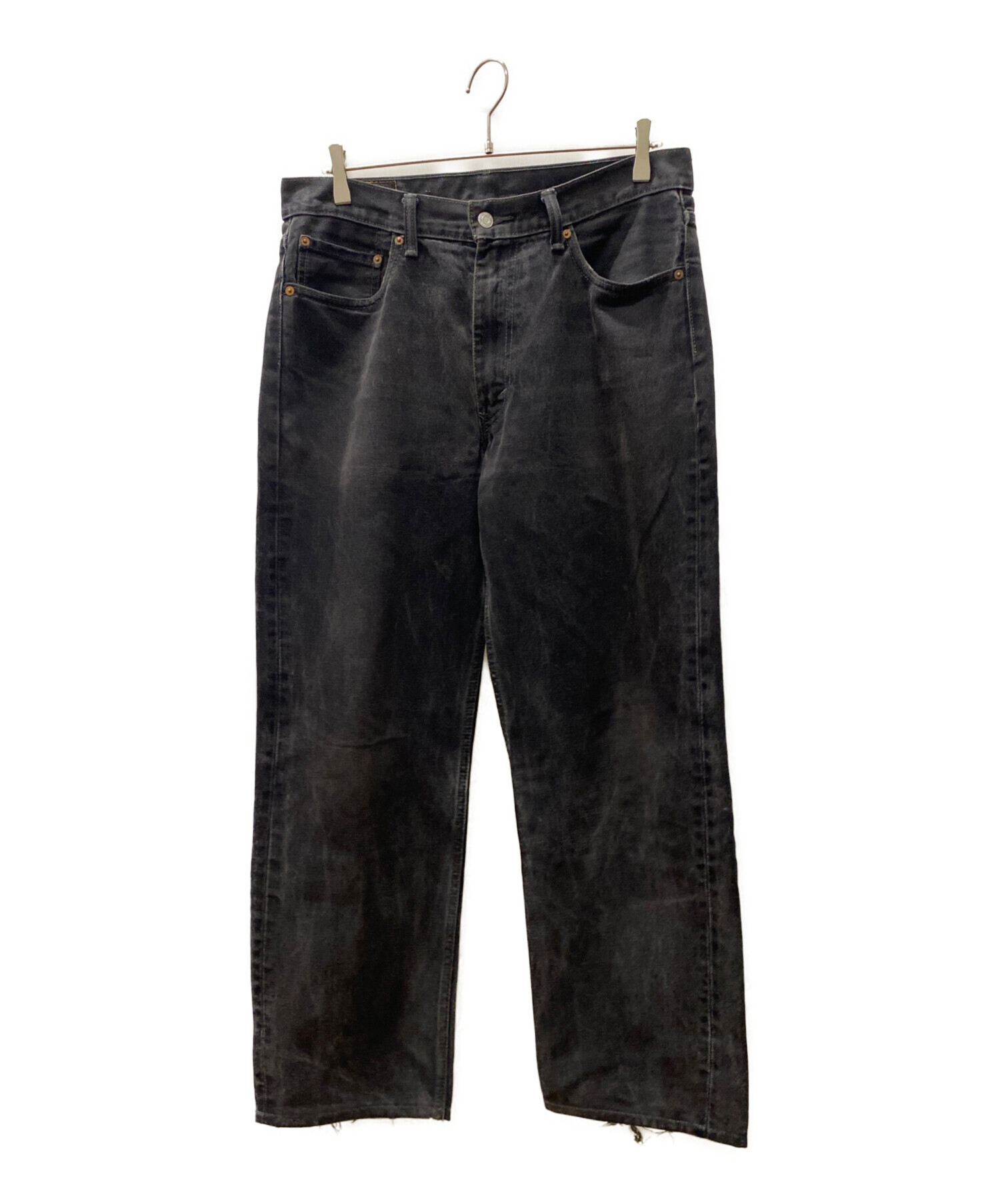 LEVI’S リーバイス 550 W34L32ブラックデニム 中古・古着通販】LEVI'S (リーバイス) 550デニムパンツ ブラック