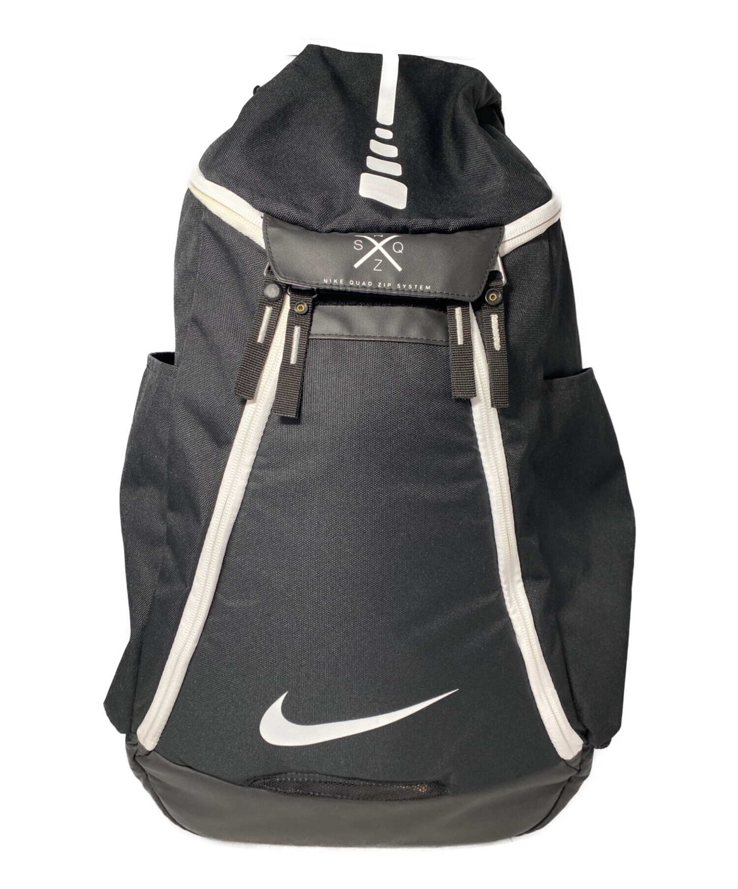 【中古品】【洗濯済み】Nike リュックサック　ブラック黒　学生用大人用メンズ 中古・古着通販】NIKE (ナイキ) リュック ブラック｜ブランド・古着