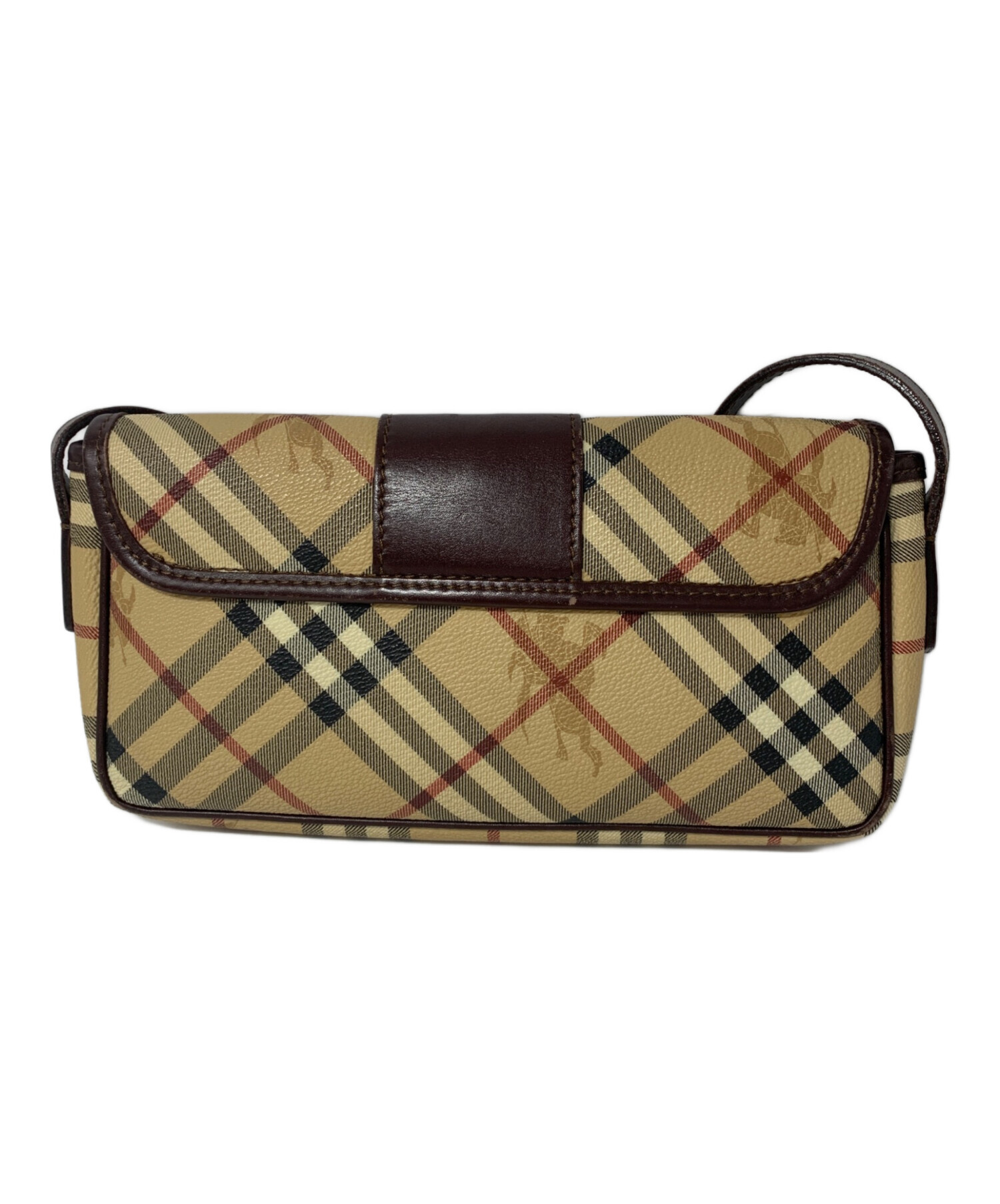 バッグ BURBERRY LONDON suede one shoulder bag 中古・古着通販】BURBERRY LONDON (バーバリーロンドン) ワン