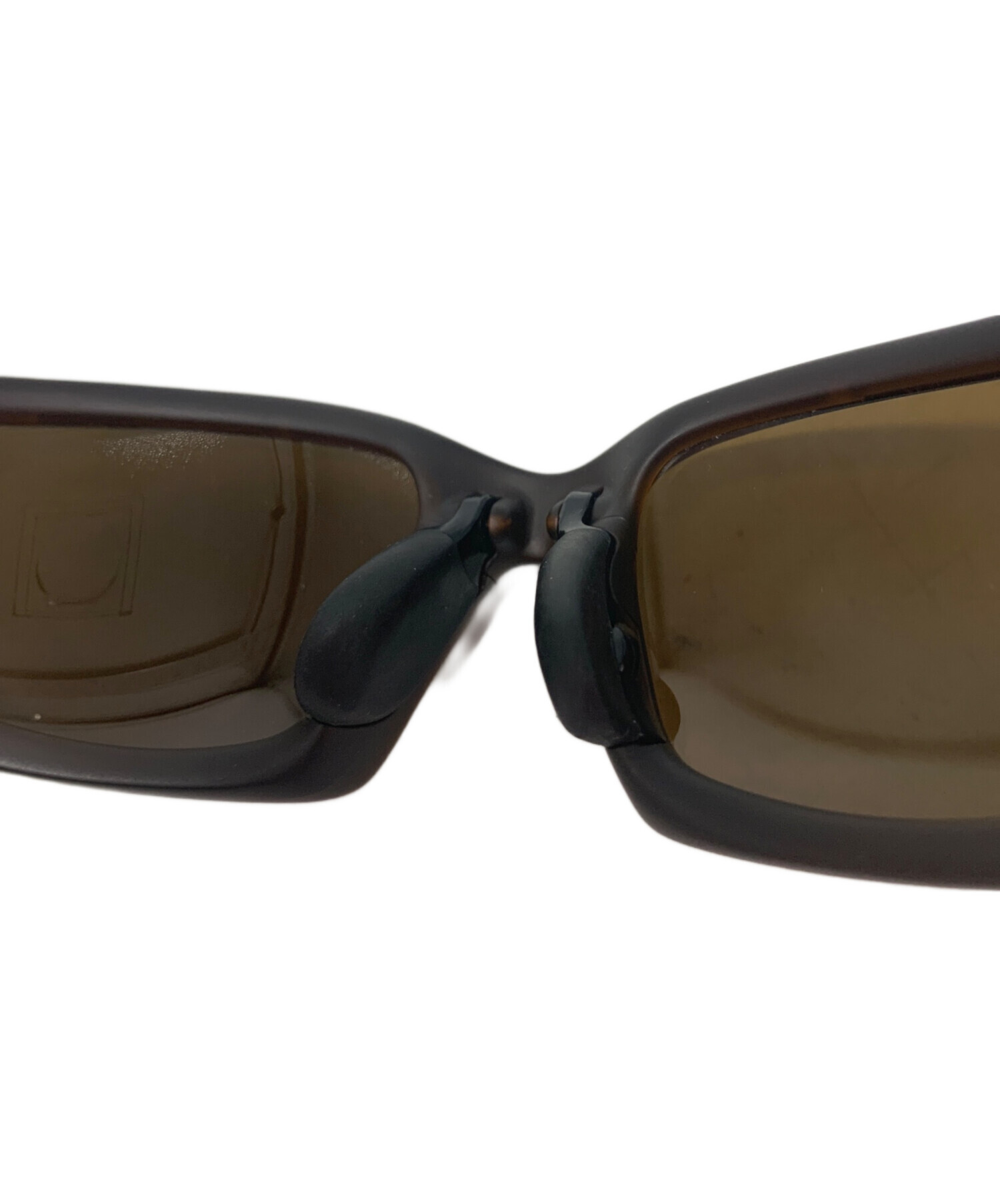 OAKLEY サングラス ブラック ブラウンレンズ　ヴィンテージ 中古・古着通販】OAKLEY (オークリー) サングラス ブラウン サイズ:61