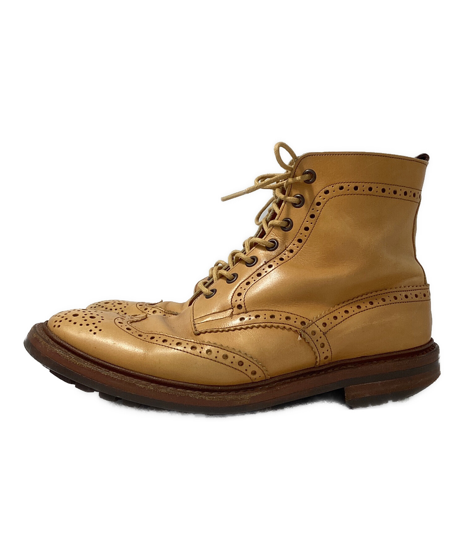 Tricker's ブラウン　カントリーブーツ 中古・古着通販】Tricker's (トリッカーズ) カントリーブーツ ブラウン