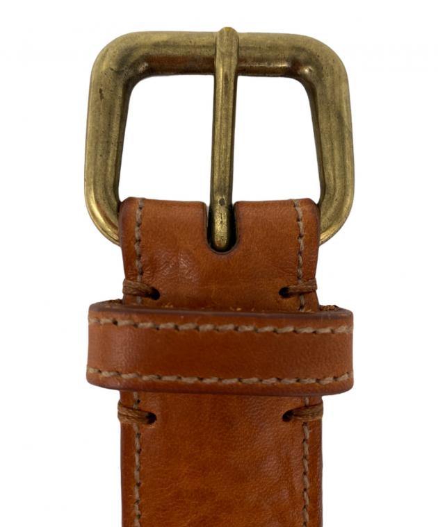 中古・古着通販】IL BISONTE (イル ビゾンテ) レザーベルト ブラウン