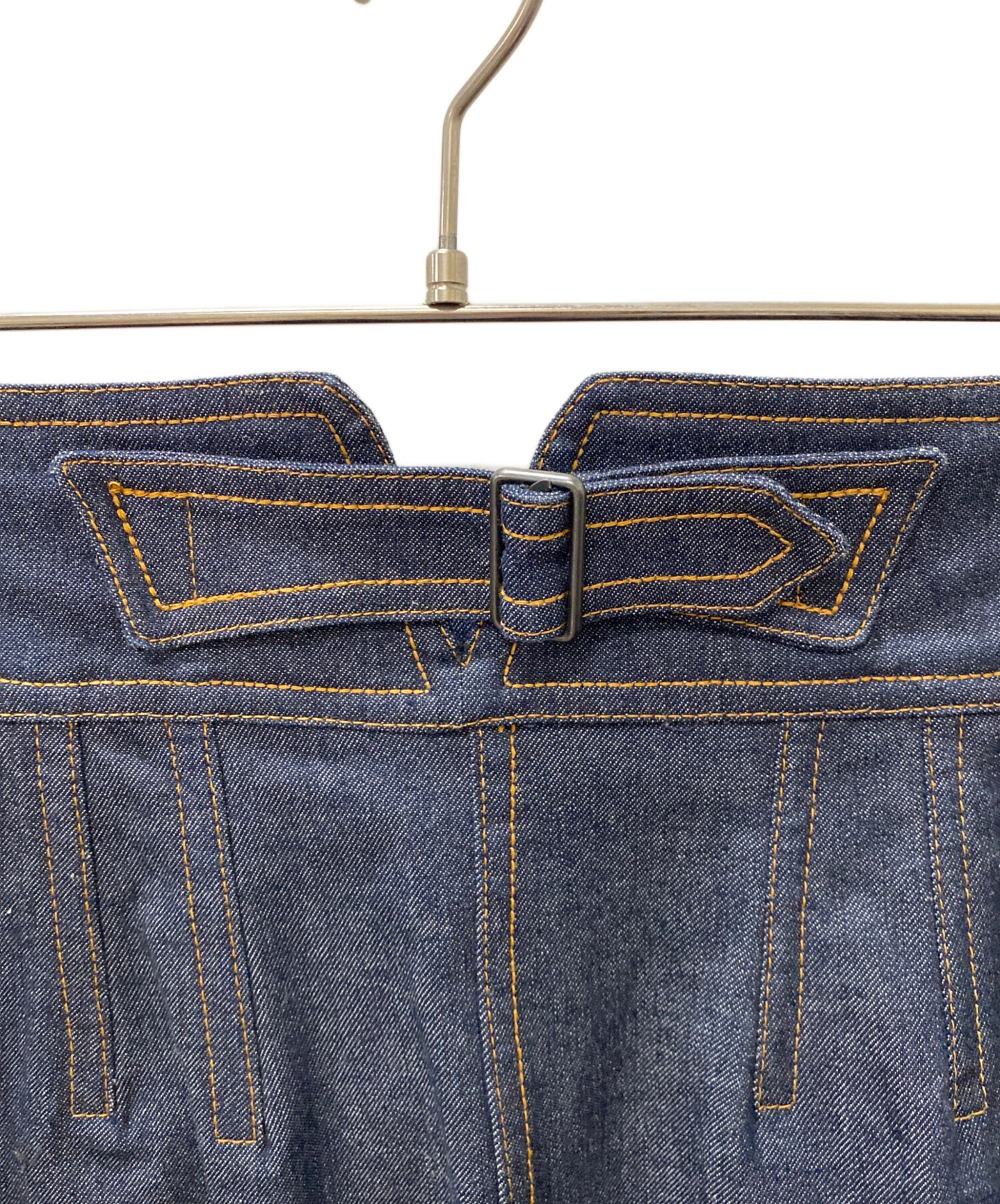 サンローランSAINT LAURENT☆Sサイズデニムスカート 中古・古着通販】Yves Saint Laurent (イヴサンローラン) デニム