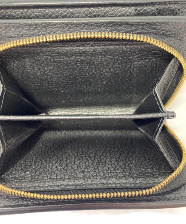 中古・古着通販】LOUIS VUITTON (ルイ ヴィトン) 2つ折り財布 ブラック